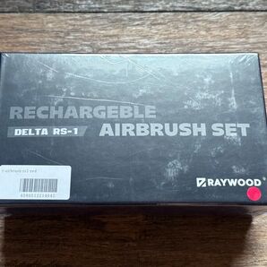 RAYWOOD◆充電式 エアブラシセット DELTA RS-1◆レッド 未使用