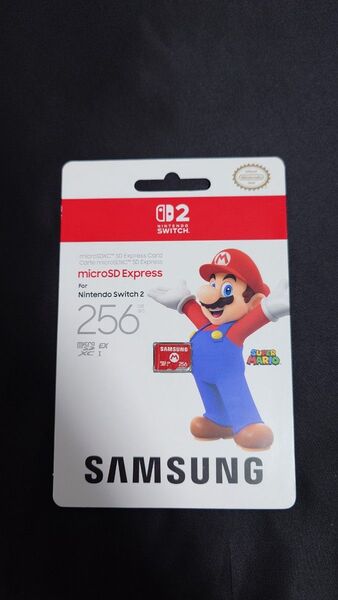 【未開封品】SAMSUNG microSD Express For Nintendo Switch 2 256GB