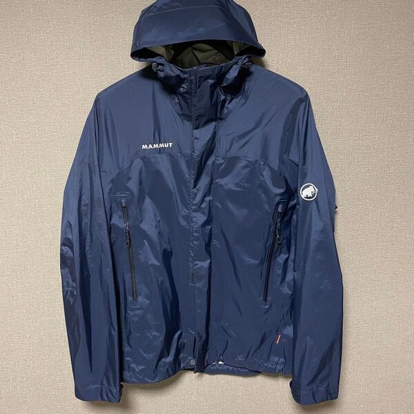 MAMMUT マムート マイクロレイヤー Microlayer 2.0 ネイビー レインコート1010-28651 メンズ M/L