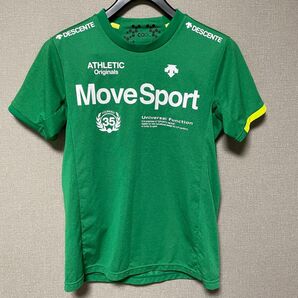 DESCENTE デサント ムーブスポーツ Move Sport 半袖Tシャツ メンズ M スポーツウェア 緑系 COOL