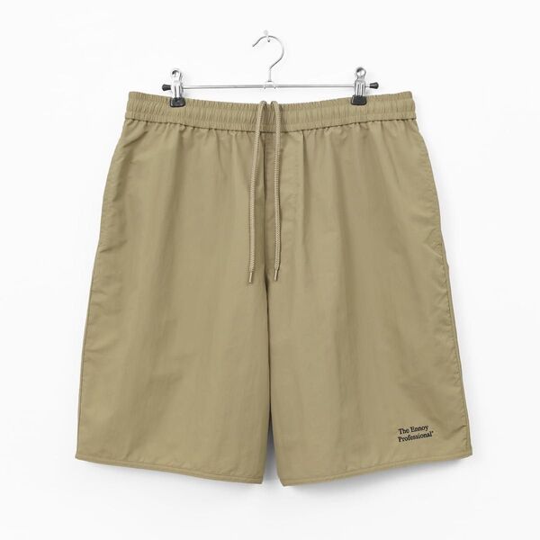 ENNOY エンノイ NYLON EASY SHORTS (BEIGE) S