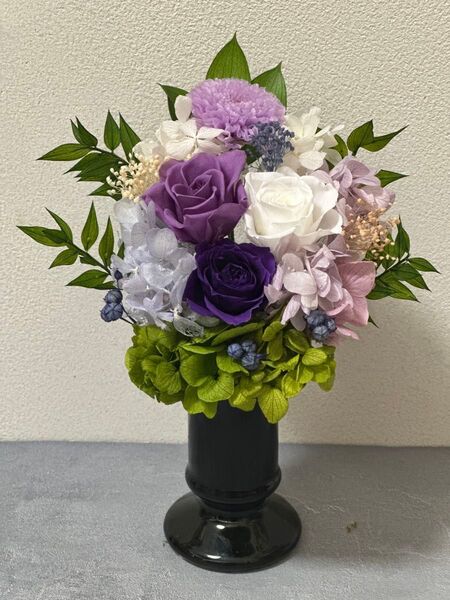 プリザーブドフラワー仏花