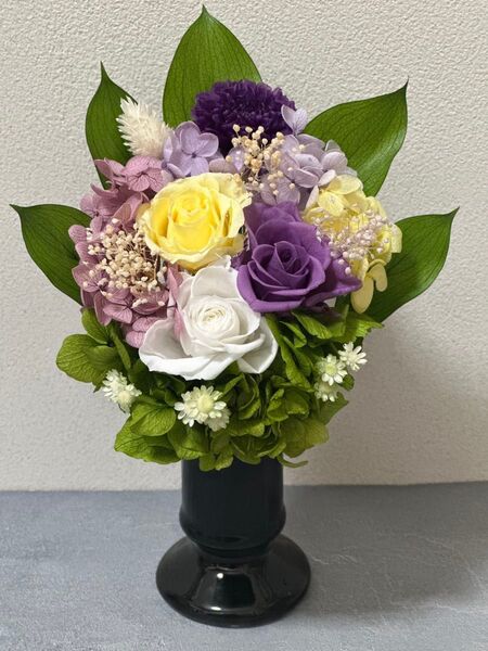 プリザーブドフラワー仏花一基