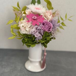 プリザーブドフラワー仏花