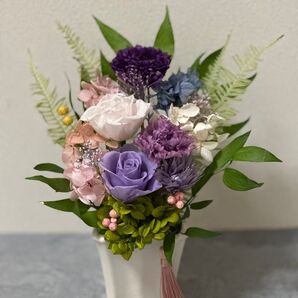 プリザーブドフラワー仏花