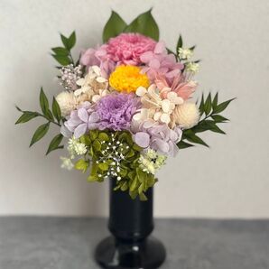プリザーブドフラワー仏花 菊