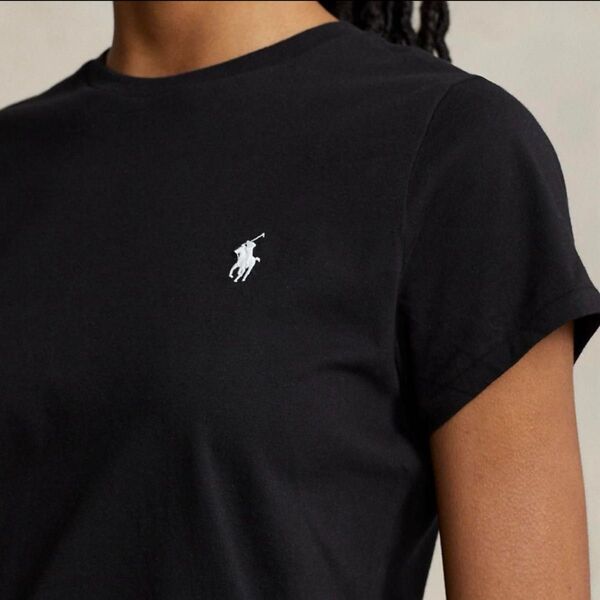 ポロ ラルフローレン 半袖 ブラック Tシャツ L 黒