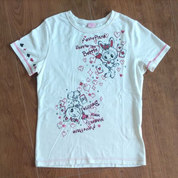 160cm 半袖Tシャツ メゾピアノ ベリエちゃん デビリエちゃん