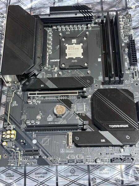 ryzen7 7800x3d msi b650 TOMAHAWK WIFI マザーボード DDR5 メモリ 32GB