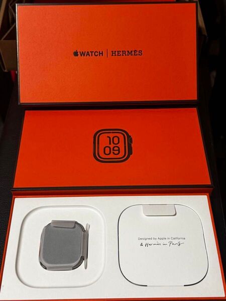 【極上美品】Apple Watch Herms Ultra 2 +キリムカーキベルト GPS Cellular スマートウォッチ