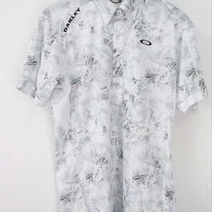 オークリー OAKLEY 半袖ボタンダウンポロシャツ L