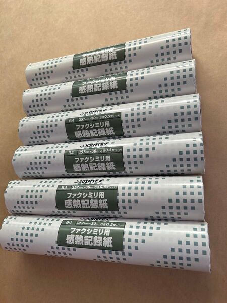 JTX FAX紙 B4×30 6本 A221J