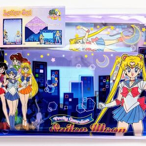 美少女戦士 セーラームーン セーラー戦士レター ネオン柄 レターセット 新品未開封