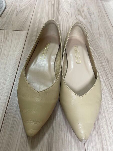 PICHE ABAHOUSE フラットシューズ ベージュ 23