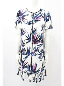 Emilio Pucci/ Emilio Pucci / no sleeve One-piece / white / pattern thing / spring summer / free shipping 