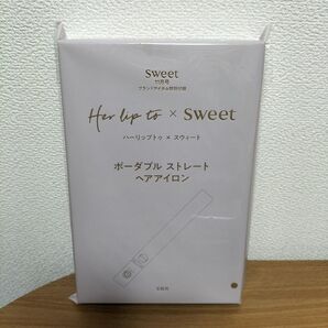 Her lip to ポータブル ストレート ヘアアイロン sweet 付録