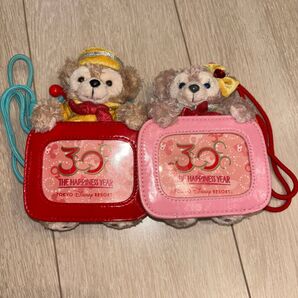 〇ダッフィー シェリーメイ 30周年 パスケース〇