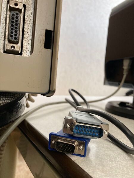 PC98シリーズデスクトップPC88mk2SR以降アナログRGBモニターケーブル