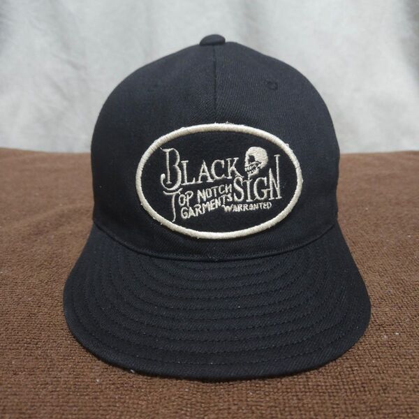 BLACK SIGN ブラックサイン 黒 キャップ
