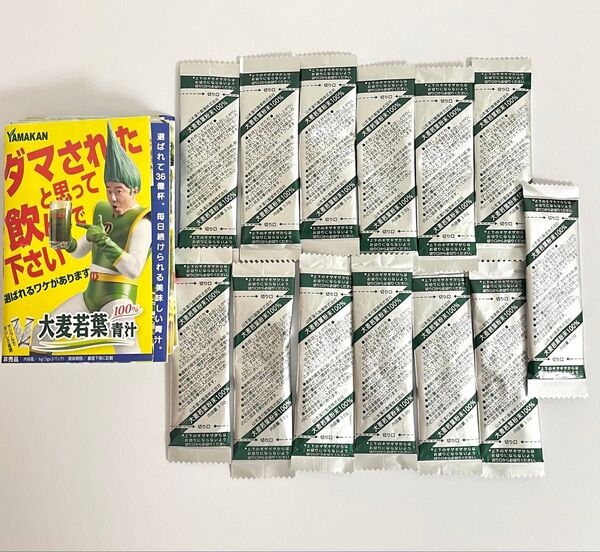 〈新品・正規品〉青汁生活!! 山本漢方製薬/大麦若葉 青汁粉末 100% 3g× 13包