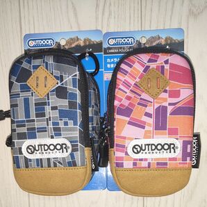 OUTDOOR PRODUCTS スマホ・ カメラポーチ 2個セット 未使用