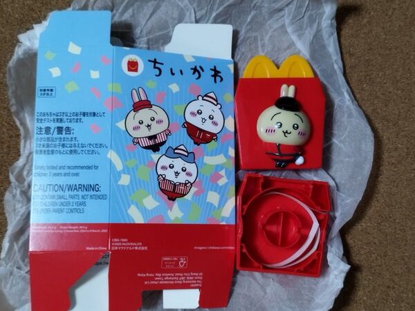第2弾◆マクドナルドハッピーセットちいかわ◆うさぎのシールディスペンサー