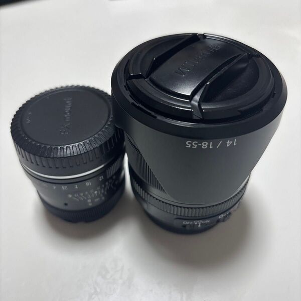 富士フイルム ズームレンズ18-55f2.8 単焦点レンズ35f1.2