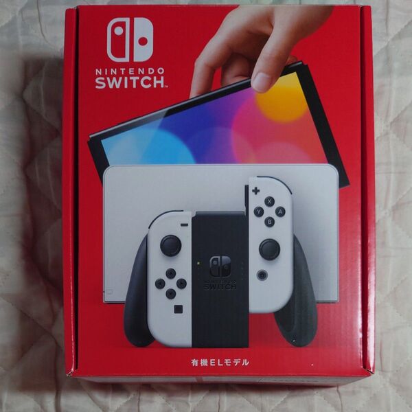 Nintendo Switch 有機ELモデル ホワイト 本体以外は未使用 SDカード128GB付き