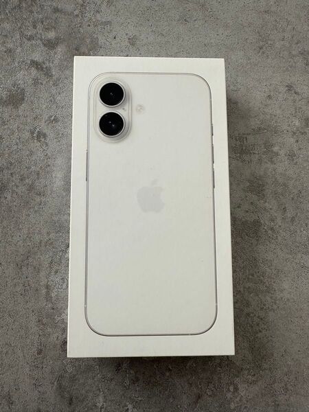 IPhone 16 256GB simフリー ホワイト 新品未開封