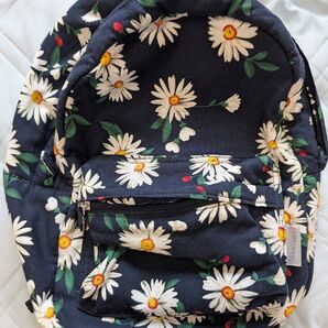 ブランシェス リュックサック リュック バッグ ネイビー 花柄