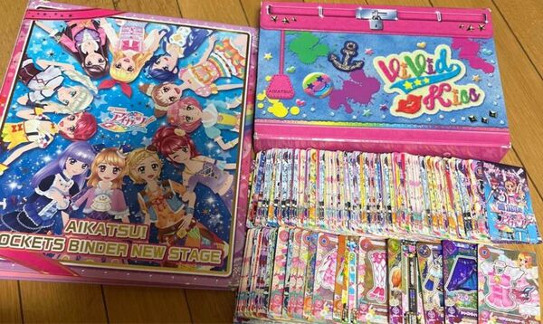 アイカツ アイカツカード まとめ売り バインダー 9ポケット カード 劇場版 オーロラキス プレミアム キングレオ ミステリアス