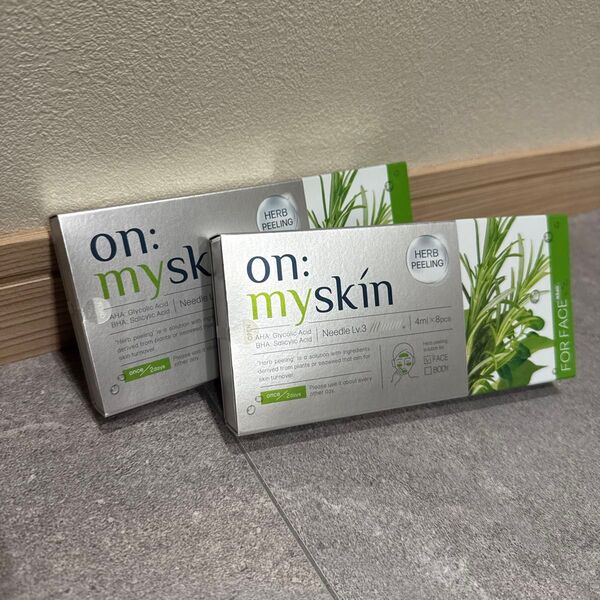 on:myskin ハーブピーリング 2箱セット