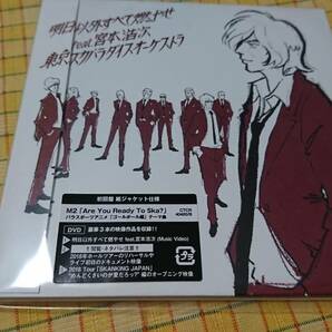 初回限定盤 スカパラ 宮本浩次 チケットホルダー クリアファイル 東京スカパラダイスオーケストラ 明日以外すべて燃やせ 特典 CD DVDの画像3