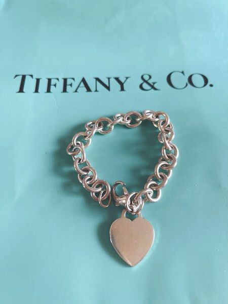 TIFFANY&Co. ティファニー ハートタグ ブレスレット シルバー925