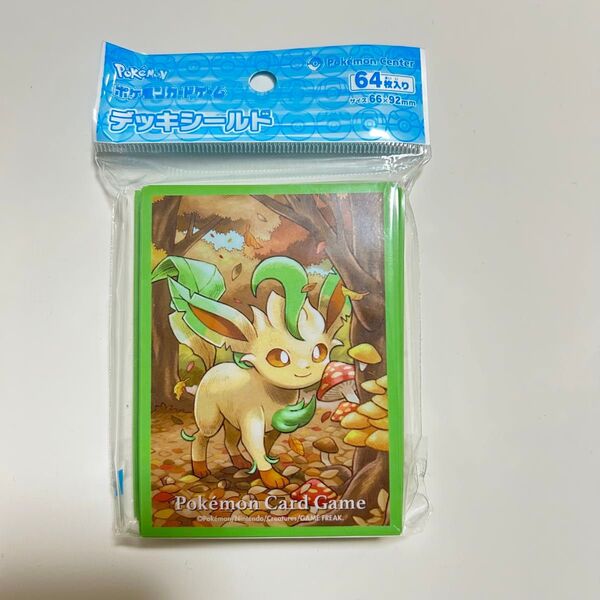 ポケモンセンターオリジナル ポケモンカードゲーム デッキシールド スリーブ リーフィア