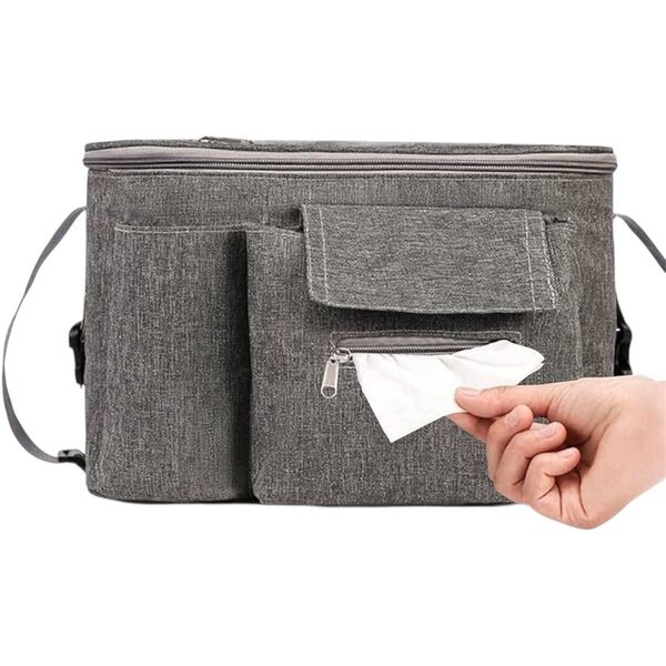 ★ベビーカー用バッグ おむつバッグ ベビー用品収納バッグ 小物 バッグ 出産準備 旅行用収納バッグ ベビー キッズ 外出 移動用品