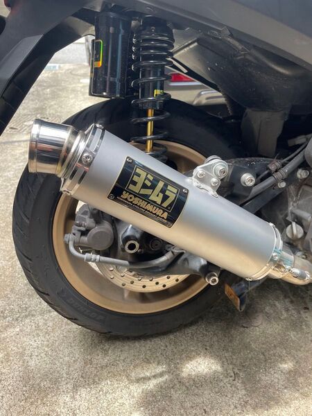 NMAX155(18)用 ヨシムラ 機械曲 GP-MAGNUM サイクロン フルエキゾーストマフラー SSF
