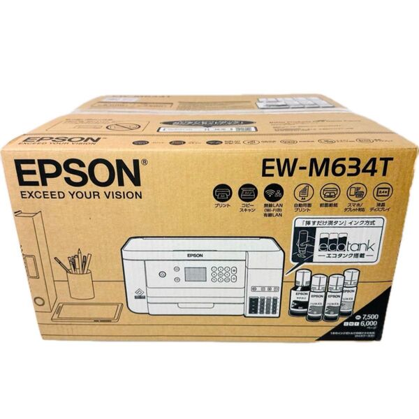 EPSON EW-M634T プリンター 複合機 エコタンク搭載 未使用
