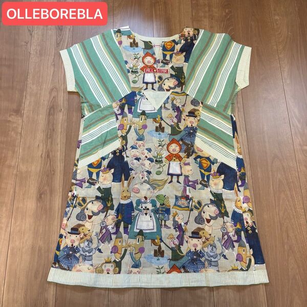 OLLEBOREBLA アルベロベロ ロングチュニック オールスターズ ブタさん