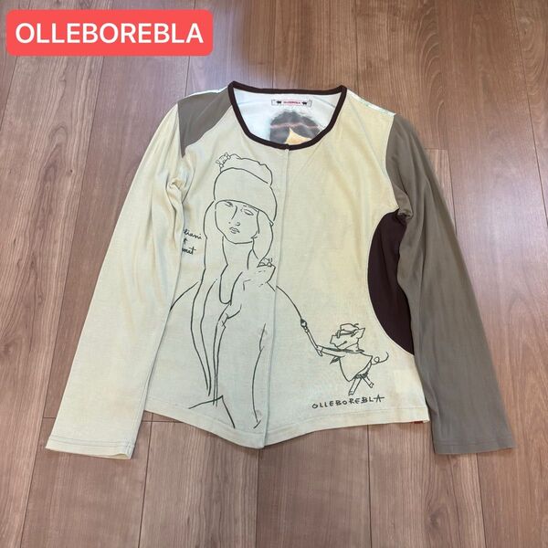 OLLEBOREBLA アルベロベロ カーディガン 赤ん坊を抱いたジプシー女