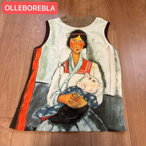 OLLEBOREBLA アルベロベロ トップス 赤ん坊を抱いたジプシー女