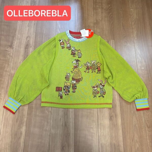 【新品タグ付き】OLLEBOREBLA アルベロベロ サマーニット ショッピング ぶたさん ブタさん