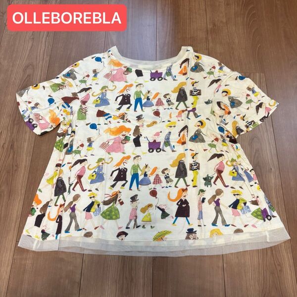 OLLEBOREBLA アルベロベロ カットソー チュール ぶたさん