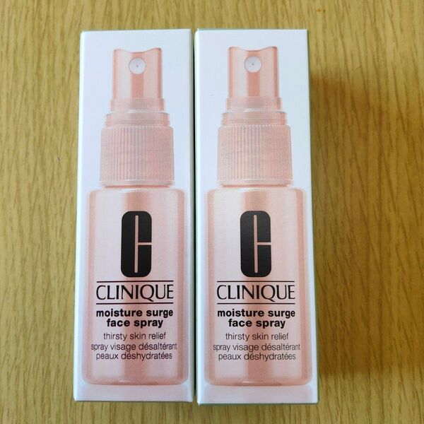 【2個セット】CLINIQUE モイスチャーサージ フェイススプレー 30ml
