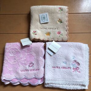 ローラアシュレイ!!タオルハンカチセット