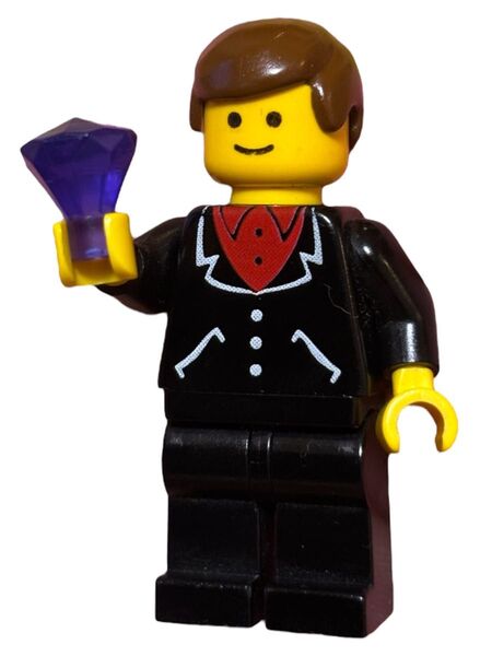 レゴ LEGO ミニフィグ オールドレゴ 穴なしニッコリ 男の子 アイテムセット