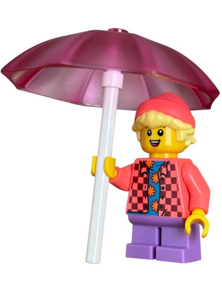 レゴ LEGO ミニフィグ 子供 パラソル 傘 可愛い アイテムセット