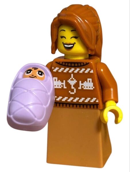 レゴ LEGO ミニフィグ お母さん ママ 赤ちゃん 2体セット