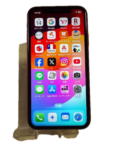 【Cランク中古品】 SIMロック解除済 DOCOMO iPhone XR 64 GB Red
