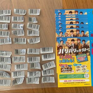 チョコモナカジャンボ バーコード35枚 専用ハガキ7枚 懸賞 キャンペーン